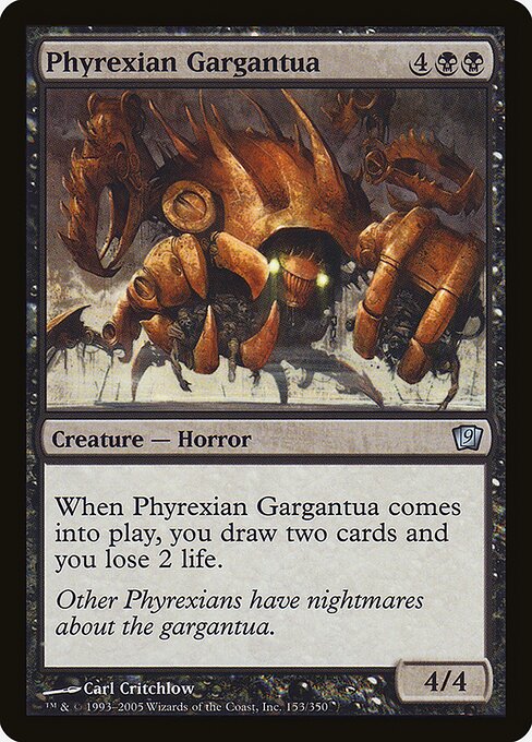 Gargantua phyrexian|Phyrexian Gargantua