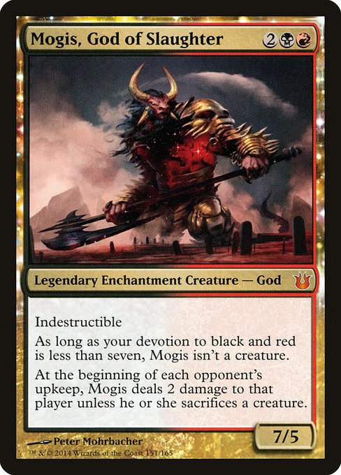 Mogis, God of Slaughter (Born of the Gods #151)