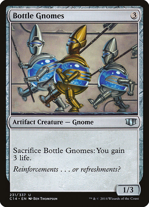 Bottle Gnomes (Commander 2014 #231)