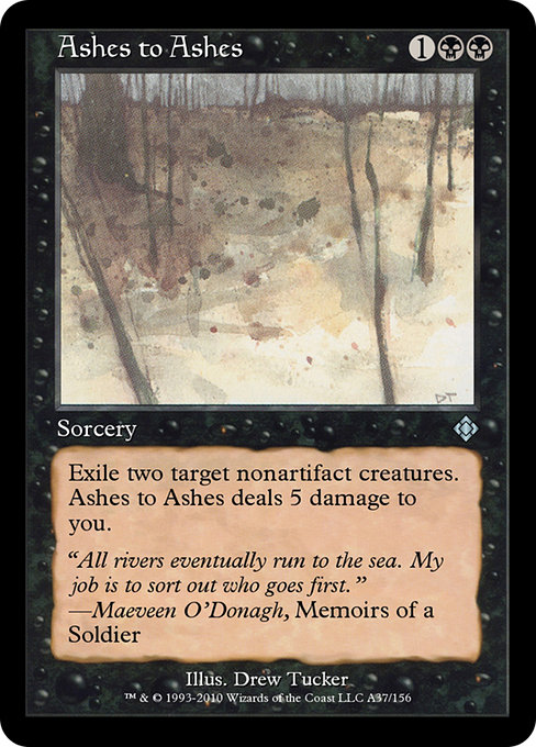 Ashes to Ashes (Magic Online Theme Decks #A37)