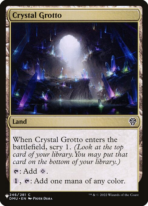 Crystal Grotto (The List #DMU-246)