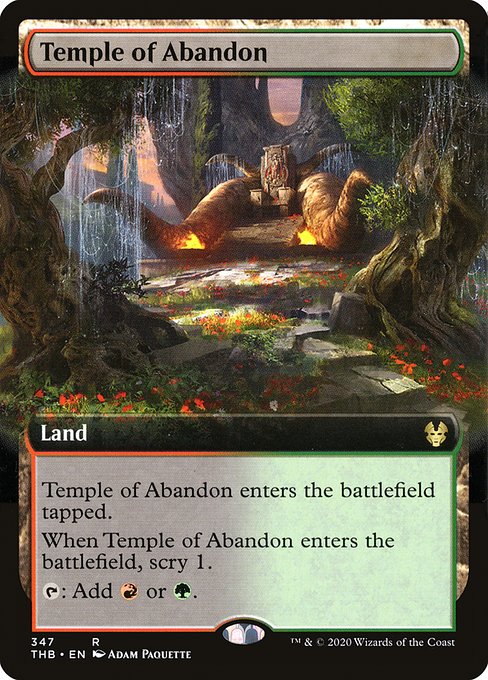 Temple of Abandon (Theros Beyond Death #347)
