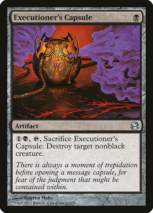 Executioner's Capsule (Modern Masters #83)