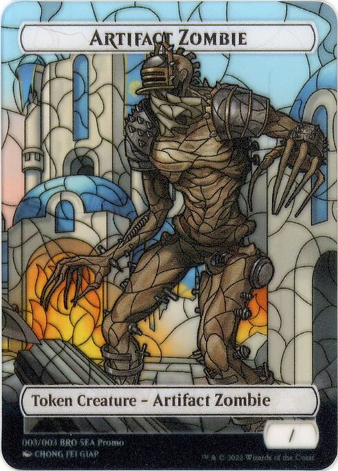 Artifact Zombie (The Brothers' War Southeast Asia Tokens #3)