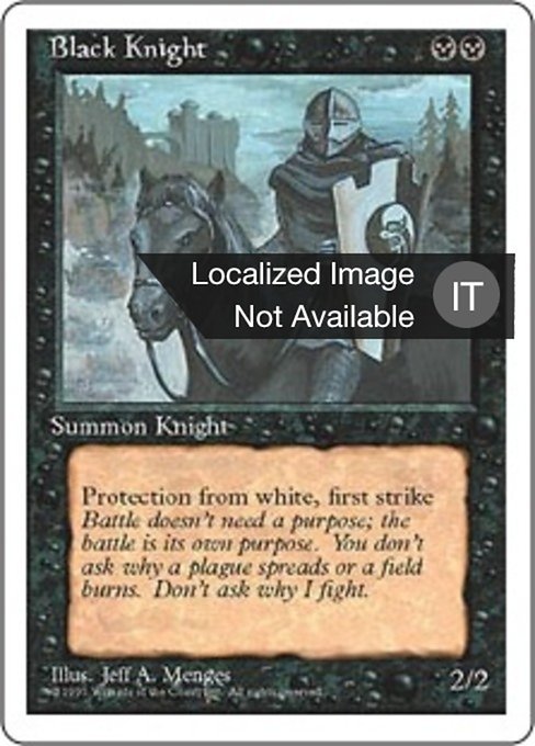 Black Knight (Fourth Edition #121)