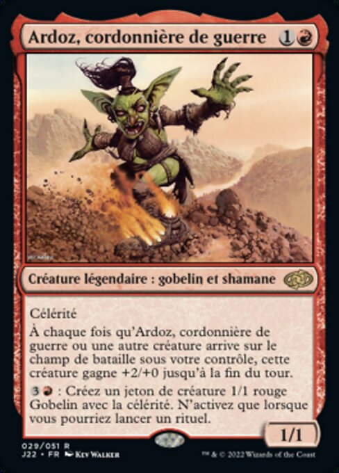 Ardoz, Cobbler of War (Jumpstart 2022 #29)