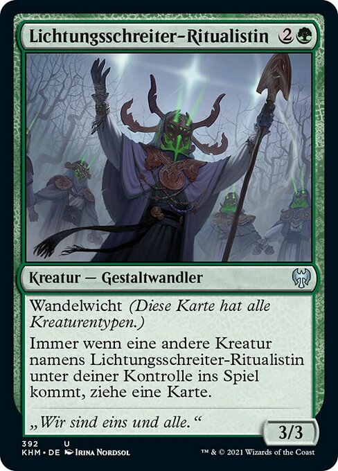 Gladewalker Ritualist (Kaldheim #392)