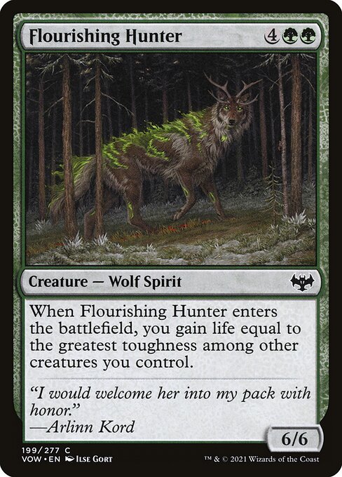 Flourishing Hunter card image