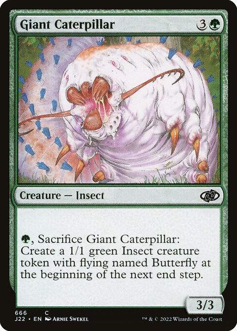 Giant Caterpillar (Jumpstart 2022 #666)
