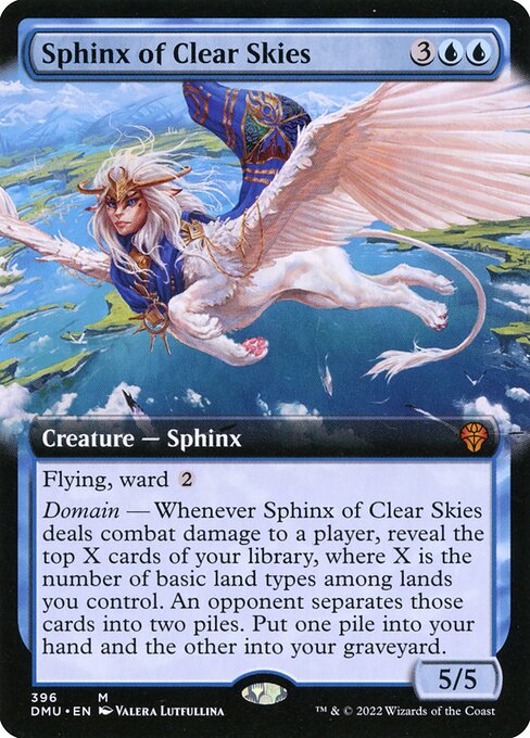 Sphinx des cieux limpides|Sphinx of Clear Skies