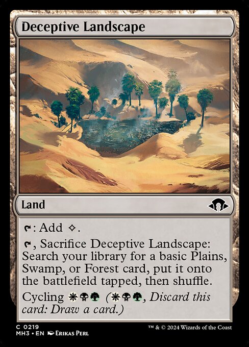 Deceptive Landscape (Modern Horizons 3 #219)