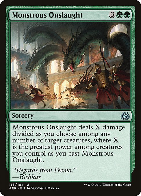 Carnage monstrueux|Monstrous Onslaught