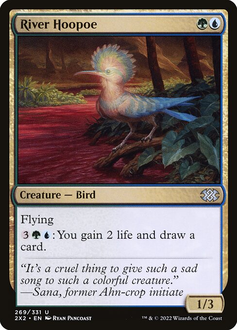 River Hoopoe (Double Masters 2022 #269)