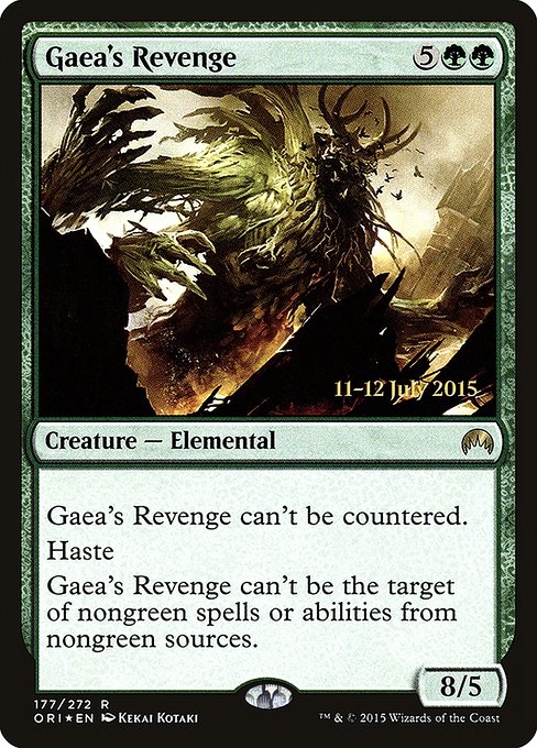 Gaea's Revenge (Magic Origins Promos #177s)