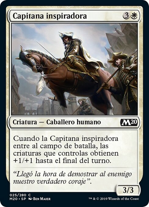 Inspiring Captain (Core Set 2020 #25)