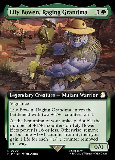 Lily Bowen, Raging Grandma (pip) 399