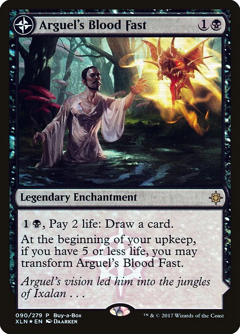 Arguel's Blood Fast // Temple of Aclazotz (XLN Treasure Chest #90)