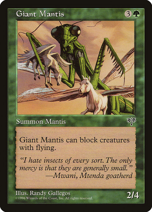 Giant Mantis (Mirage #218)