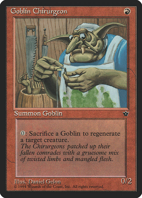 Goblin Chirurgeon (Fallen Empires #54a)