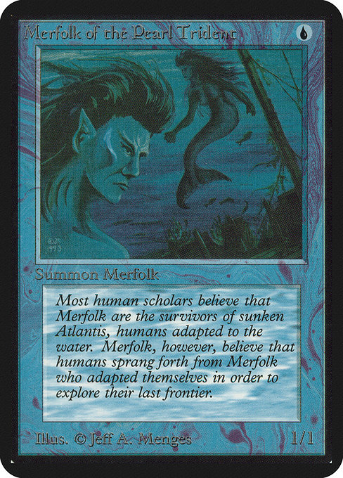 Merfolk of the Pearl Trident (Limited Edition Alpha #66)