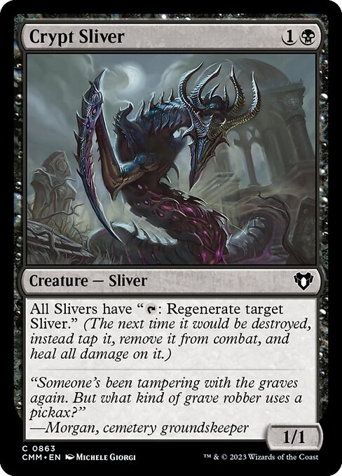 Crypt Sliver (Commander Masters #863)