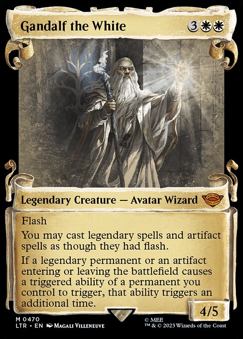 Gandalf the White (Showcase Scrolls)