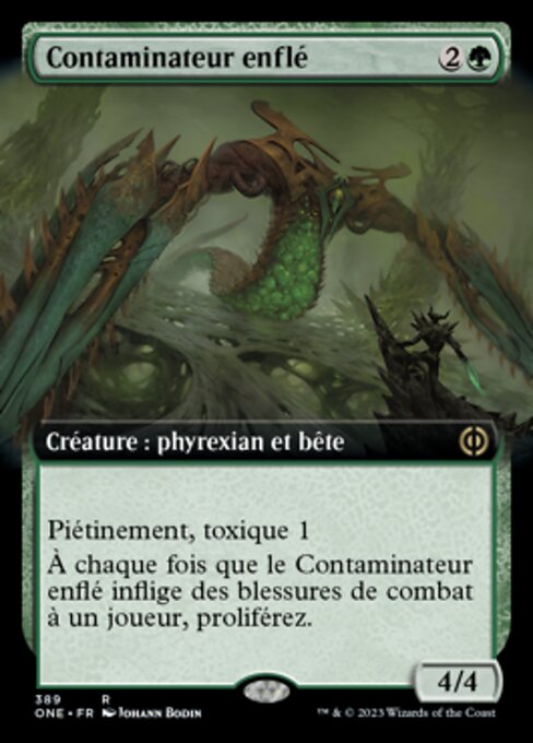 Bloated Contaminator (Phyrexia: All Will Be One #389)