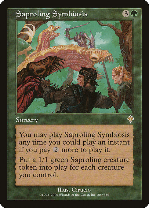Saproling Symbiosis