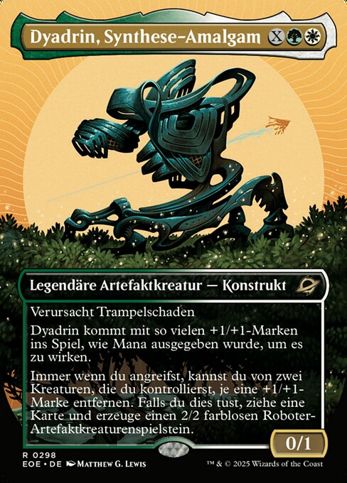 Dyadrine, Synthesis Amalgam