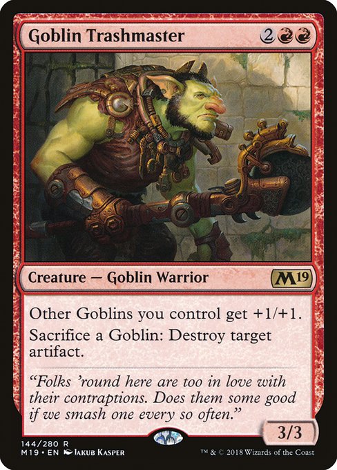 Goblin Trashmaster (m19) 144