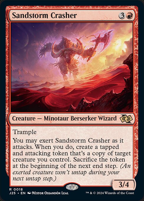 Sandstorm Crasher (Foundations Jumpstart #18)