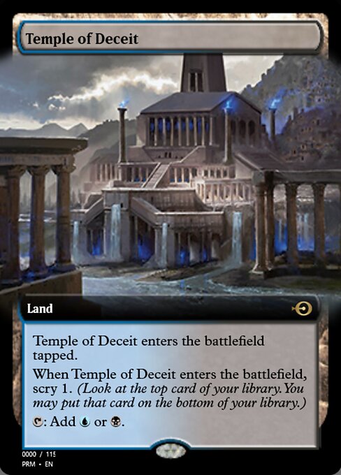 Temple of Deceit (Magic Online Promos #79873)
