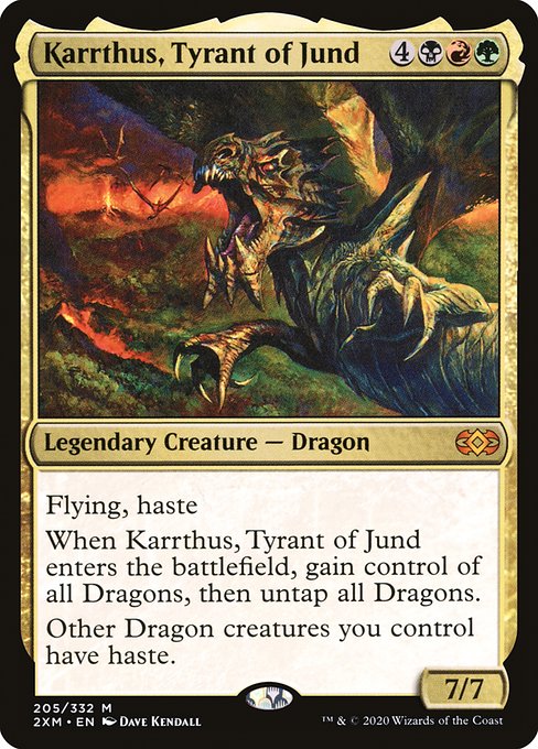 Karrthus, Tyrant of Jund (Double Masters #205)