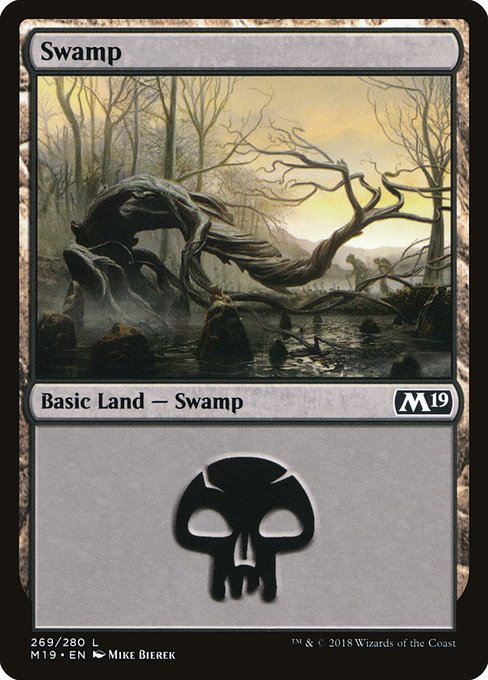 Swamp (Core Set 2019 #269)