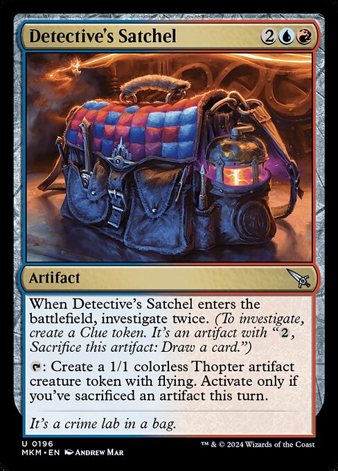 Detective's Satchel (mkm) 196 Detective's Satchel (mkm) 196