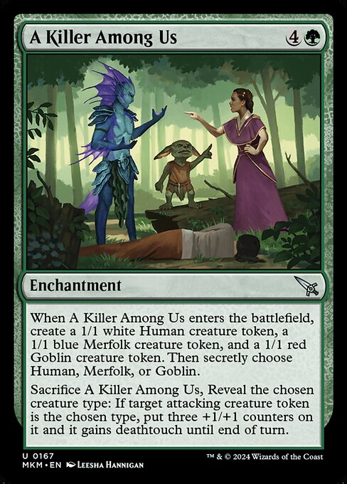 A Killer Among Us card image