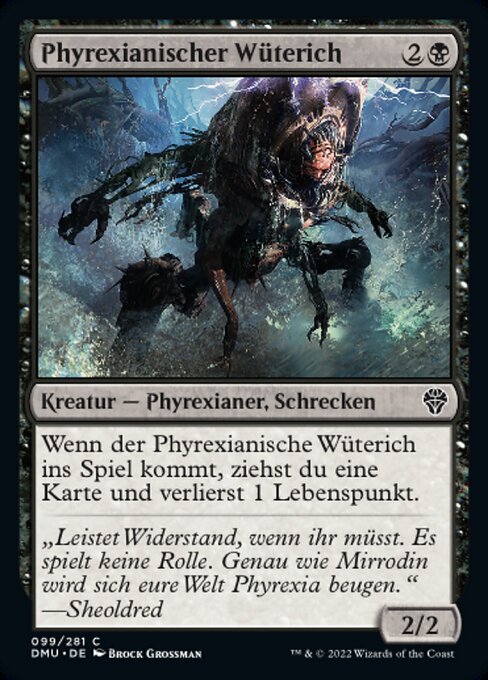 Phyrexian Rager (Dominaria United #99)