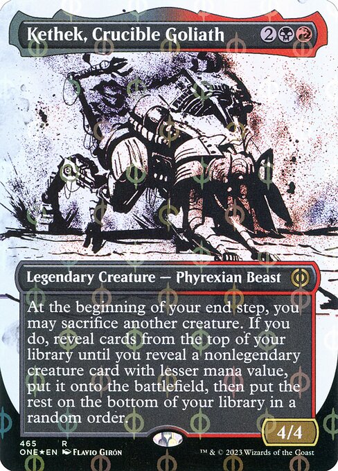 Kethek, Crucible Goliath (Phyrexia: All Will Be One #465)