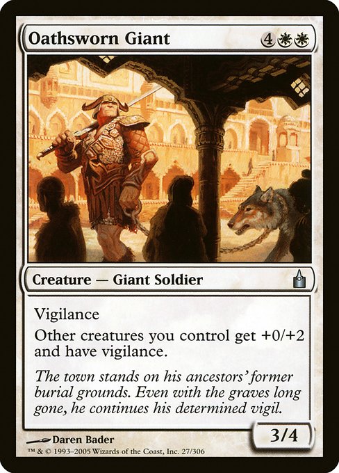Oathsworn Giant (Ravnica: City of Guilds #27)