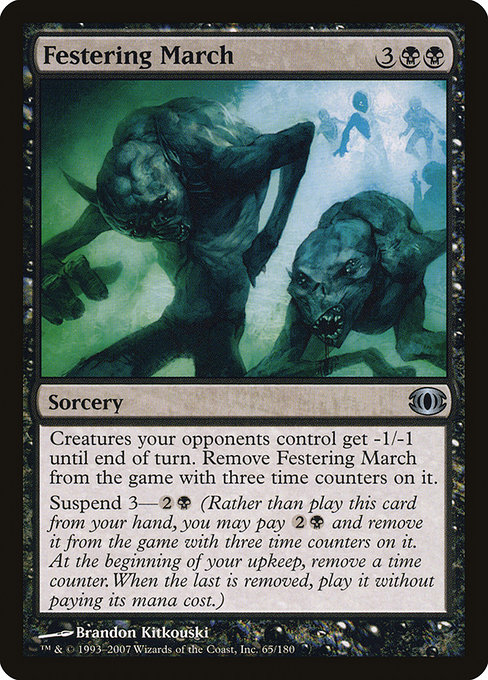 Festering March card image