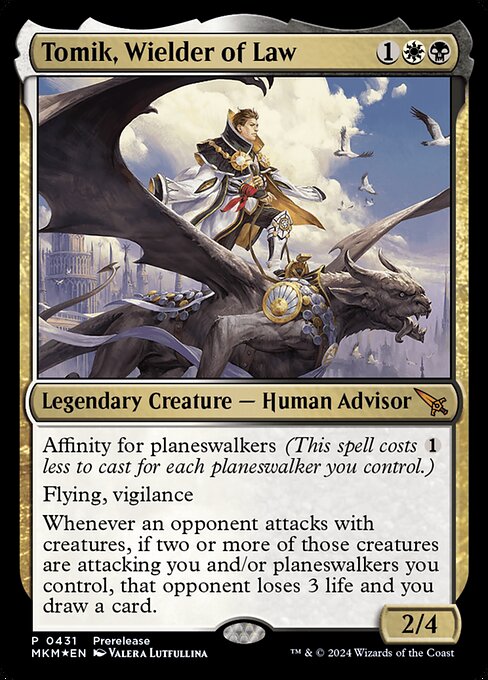 Tomik, Wielder of Law (mkm) 431 Tomik, Wielder of Law (mkm) 431