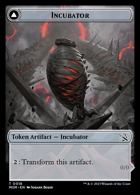 Incubator // Phyrexian (March of the Machine Tokens #18)