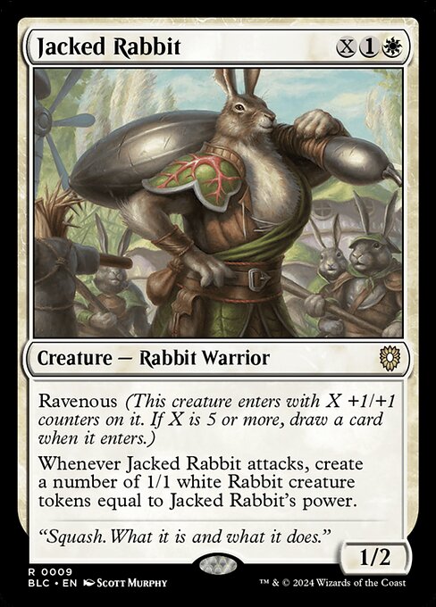 Jacked Rabbit (Bloomburrow Commander #9)