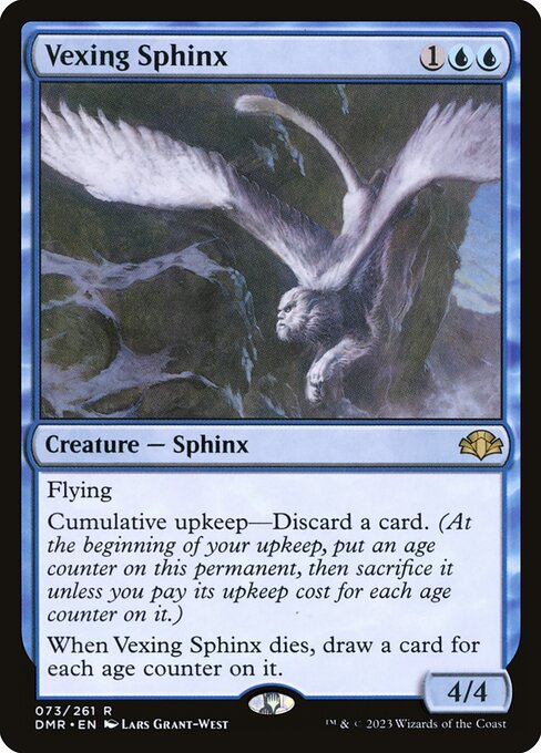 Vexing Sphinx (Dominaria Remastered #73)