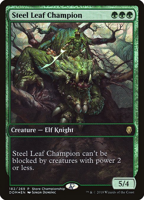 Steel Leaf Champion card image