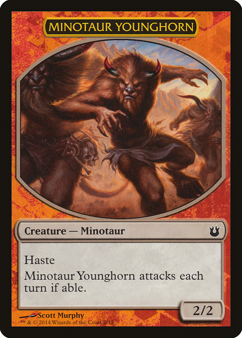 Minotaur Younghorn card image