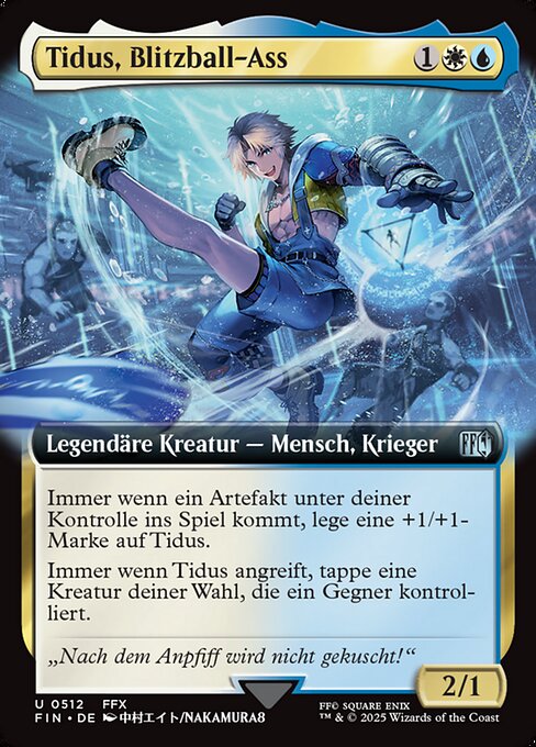 Tidus, Blitzball Star