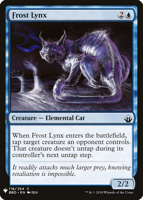 Frost Lynx (The List #BBD-118)
