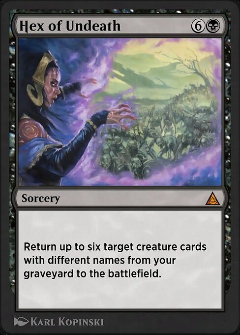 Behold the Sinister Six! magic the gathering card art