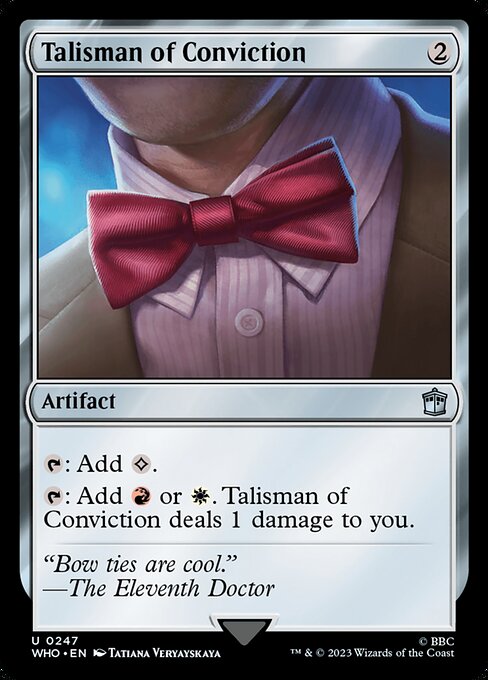 Talisman of Conviction (Doctor Who #247)